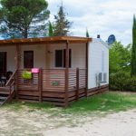 partial view of mobile home