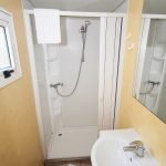 Shower in Classic mobile home