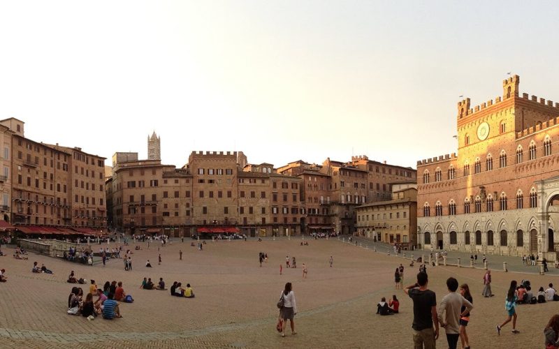 Open space in Siena